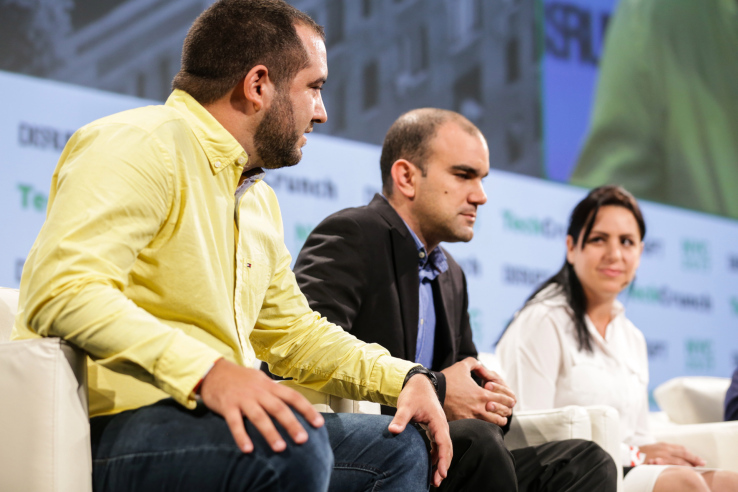 Cuban entrepreneurs at DisruptNY